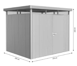 Biohort Gerätehaus HighLine H3, ca. B275/H222/T235 cm