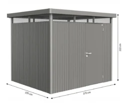 Biohort Gerätehaus HighLine H3, ca. B275/H222/T235 cm
