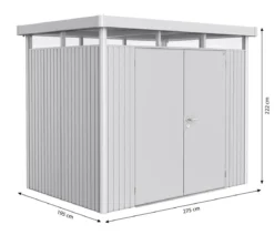 Biohort Gerätehaus HighLine H2, ca. B275/H222/T195 cm