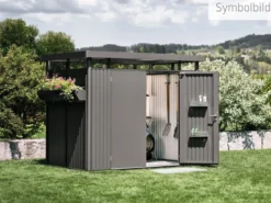 Biohort Gerätehaus HighLine H5, ca. B275/H222/T315 cm