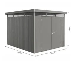 Biohort Gerätehaus HighLine H5, ca. B275/H222/T315 cm