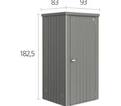 Biohort Geräteschrank 90, ca. B93/H182,5/T83 cm