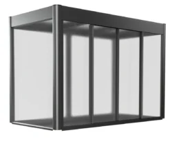 Biohort Gewächshausaufsatz Florentina für Größe 2 x 1 m, ca. B201,6/H136,4/T104 cm