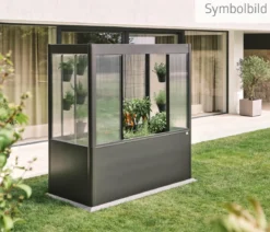 Biohort Gewächshausaufsatz Florentina für Größe 2 x 0,5 m, ca. B201,6/H136,4/T54,7 cm