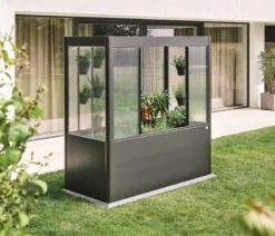 Biohort Gewächshaus Florentina 2 x 0,5 MIDI, ca. B201,6/H197/T54,8 cm
