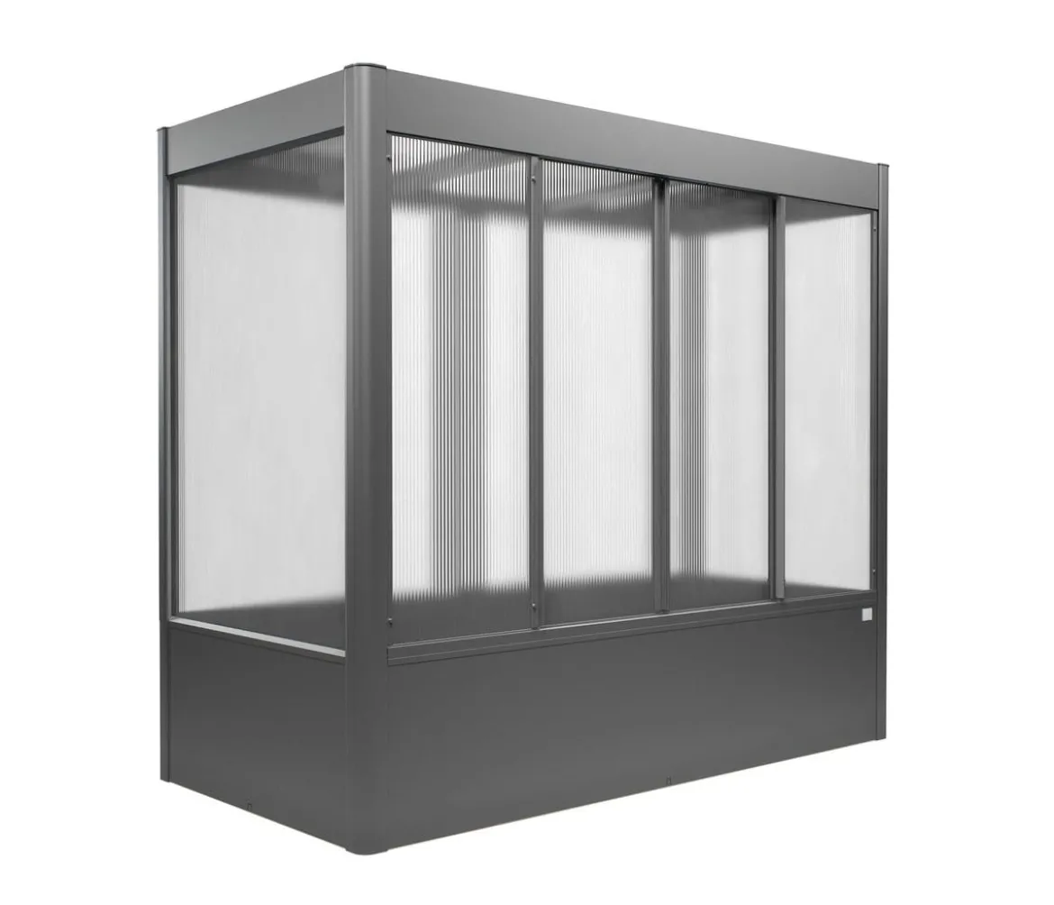 Biohort Gewächshaus Florentina 2 x 1 MINI, ca. B201,6/H180,7/T104 cm