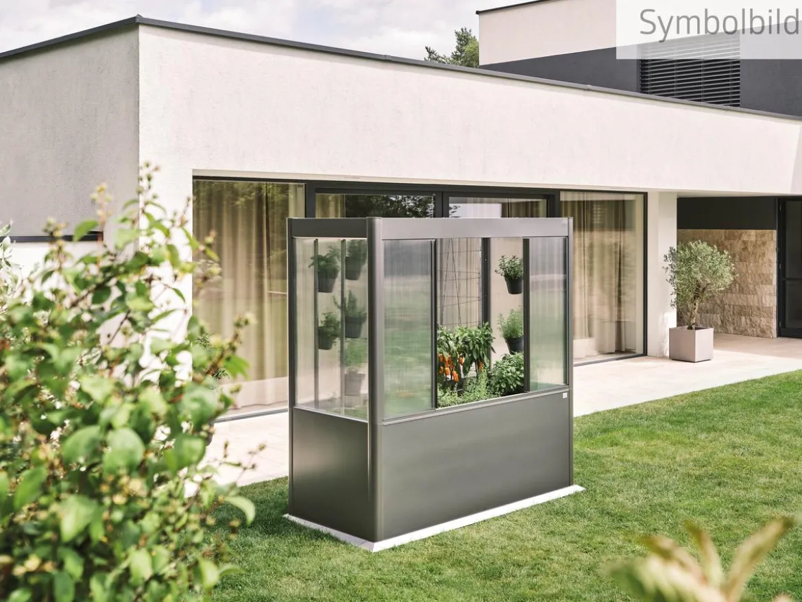 Biohort Gewächshaus Florentina 2 x 1 MAXI, ca. B201,6/H213,4/T104 cm