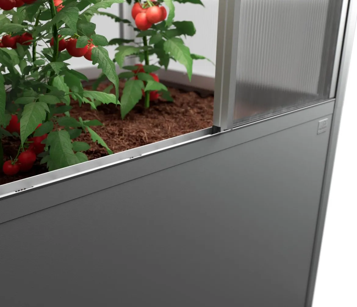 Biohort Gewächshaus Florentina 2 x 1 MAXI, ca. B201,6/H213,4/T104 cm
