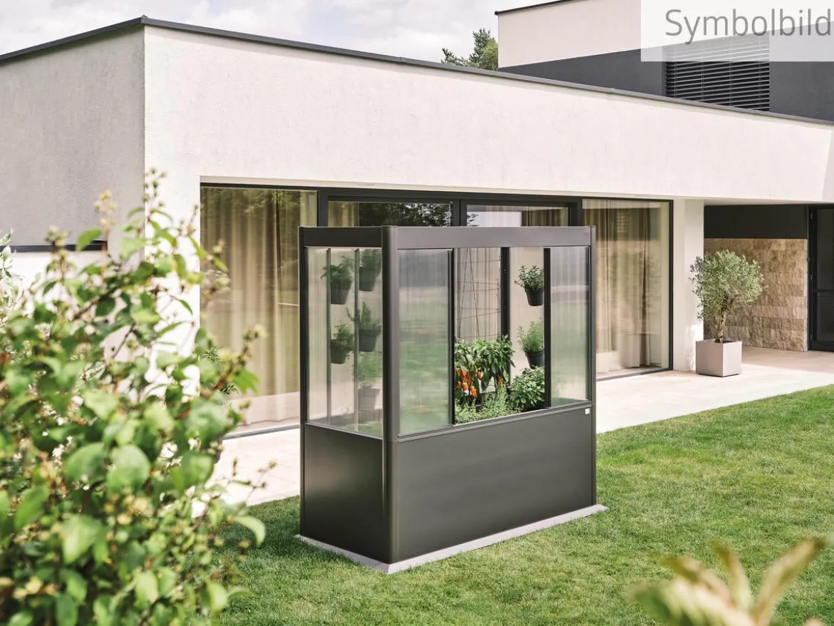 Biohort Gewächshaus Florentina 2 x 0,5 MAXI, ca. B201,6/H213,4/T54,7 cm