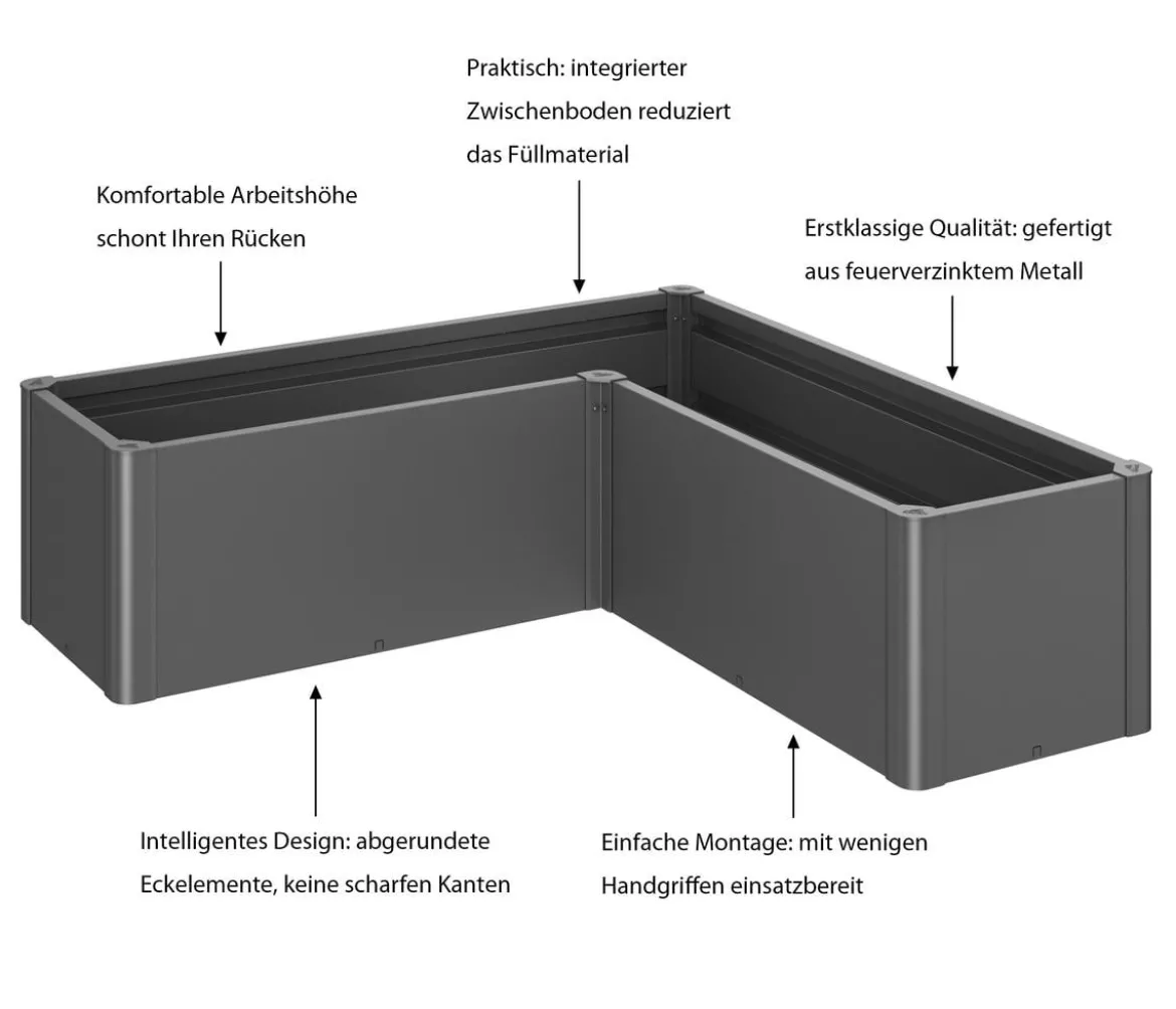 Biohort Hochbeet Belvedere L150