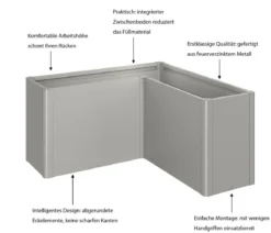 Biohort Hochbeet Belvedere L150