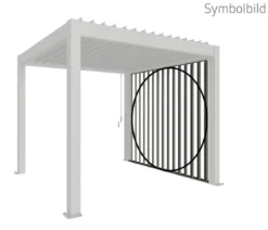 Biohort Lamellenseitenwand für Pergolen 2 m, ca. B192,6/H235/T10,3 cm