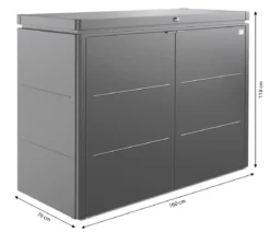 Biohort Metallgerätebox HighBoard 160