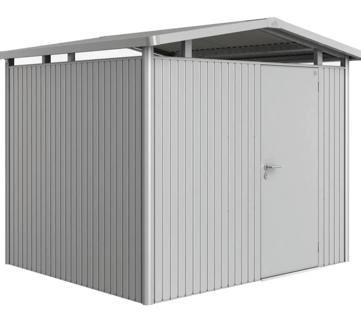 Biohort Metallgerätehaus Panorama® P3, ca. B273/H227/T238 cm