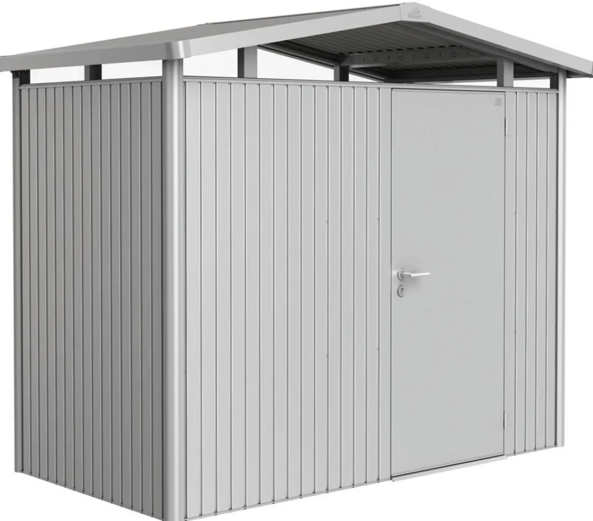 Biohort Metallgerätehaus Panorama® P1, ca. B273/H227/T158 cm
