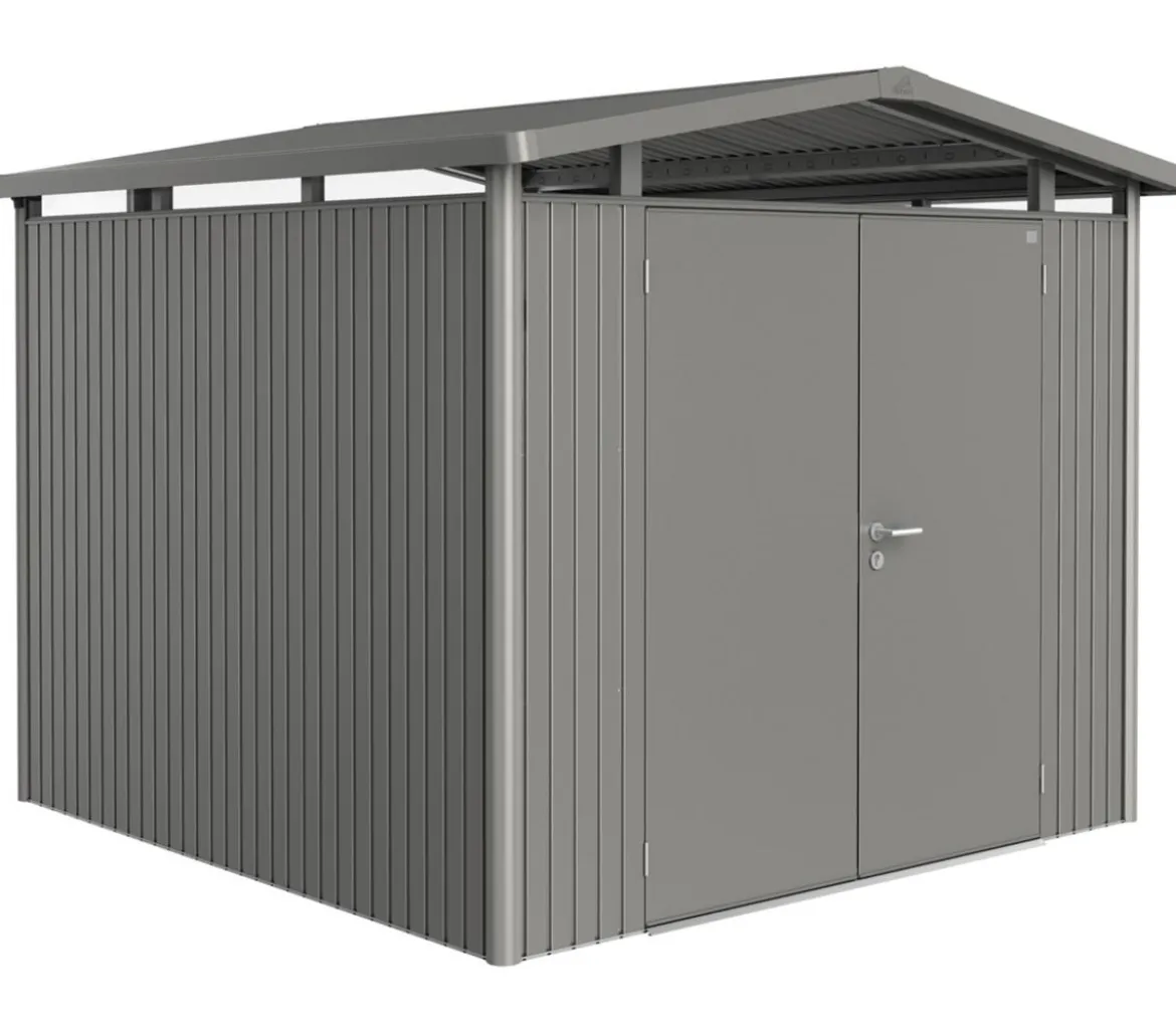 Biohort Metallgerätehaus Panorama® P4, ca. B273/H227/T278 cm