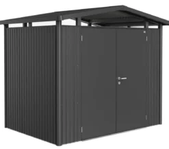 Biohort Metallgerätehaus Panorama® P2, ca. B273/H227/T198 cm
