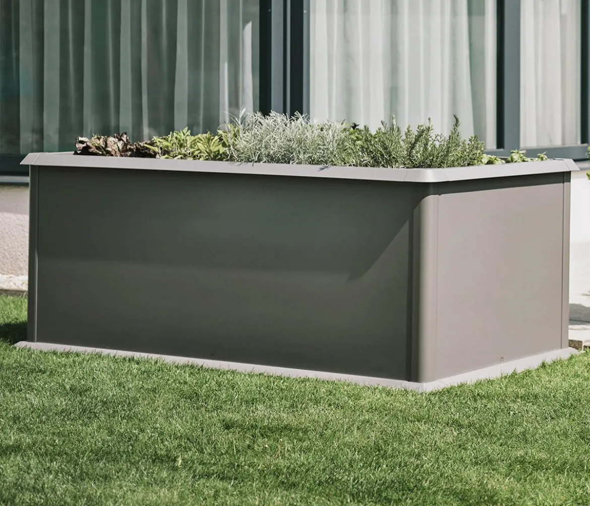 Biohort Metall-Hochbeet Midi 2x1, ca. B201,6/H61/T103,1 cm