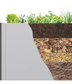Biohort Metall HochBeet 1,5x0,5, ca. B152/H77/T54,7 cm