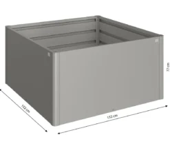 Biohort Metall Hochbeet 1,5x1,5, ca. B152/H77/T152 cm
