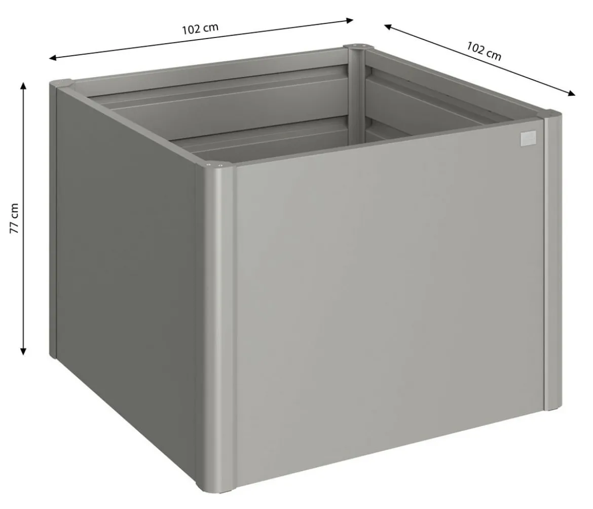 Biohort Metall-HochBeet 1x1, ca. B103,1/H77/T103,1 cm