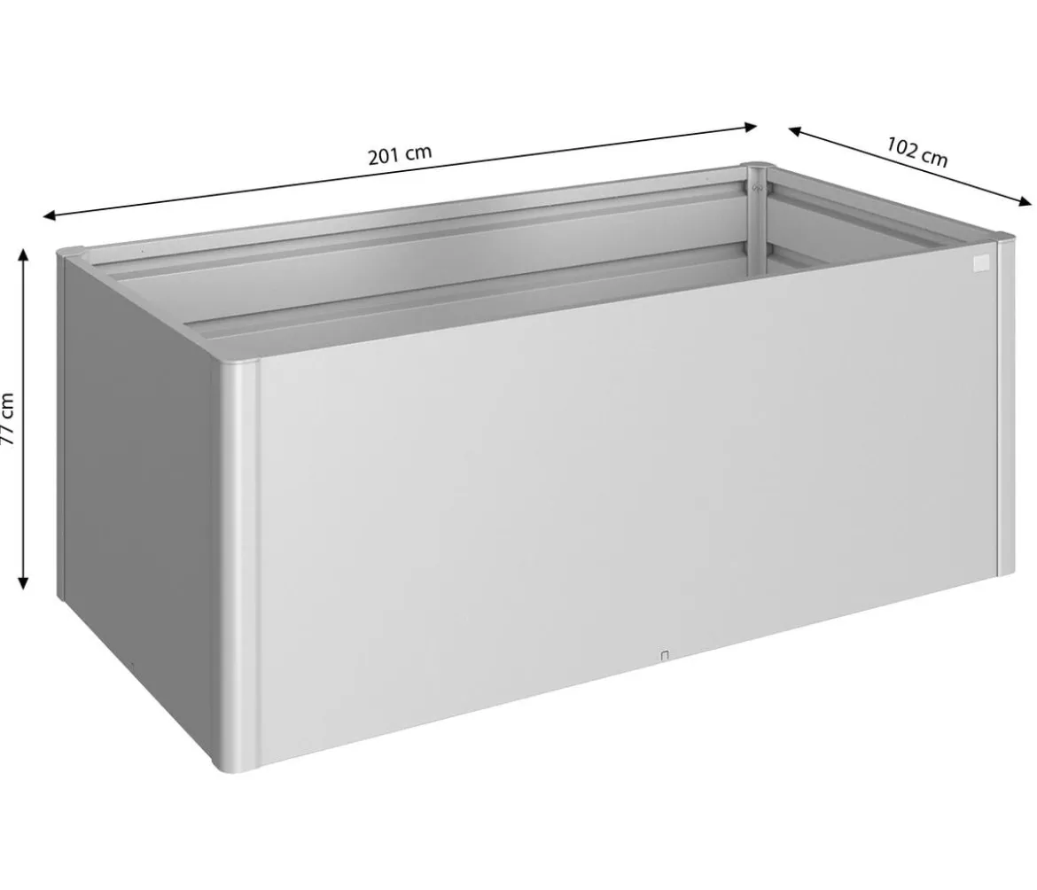 Biohort Metall-HochBeet 2x1, ca. B201,6/H77/T103,1 cm