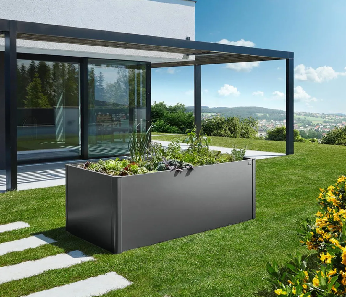 Biohort Metall-HochBeet 2x1, ca. B201,6/H77/T103,1 cm