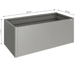 Biohort Metall-HochBeet 2x1, ca. B201,6/H77/T103,1 cm