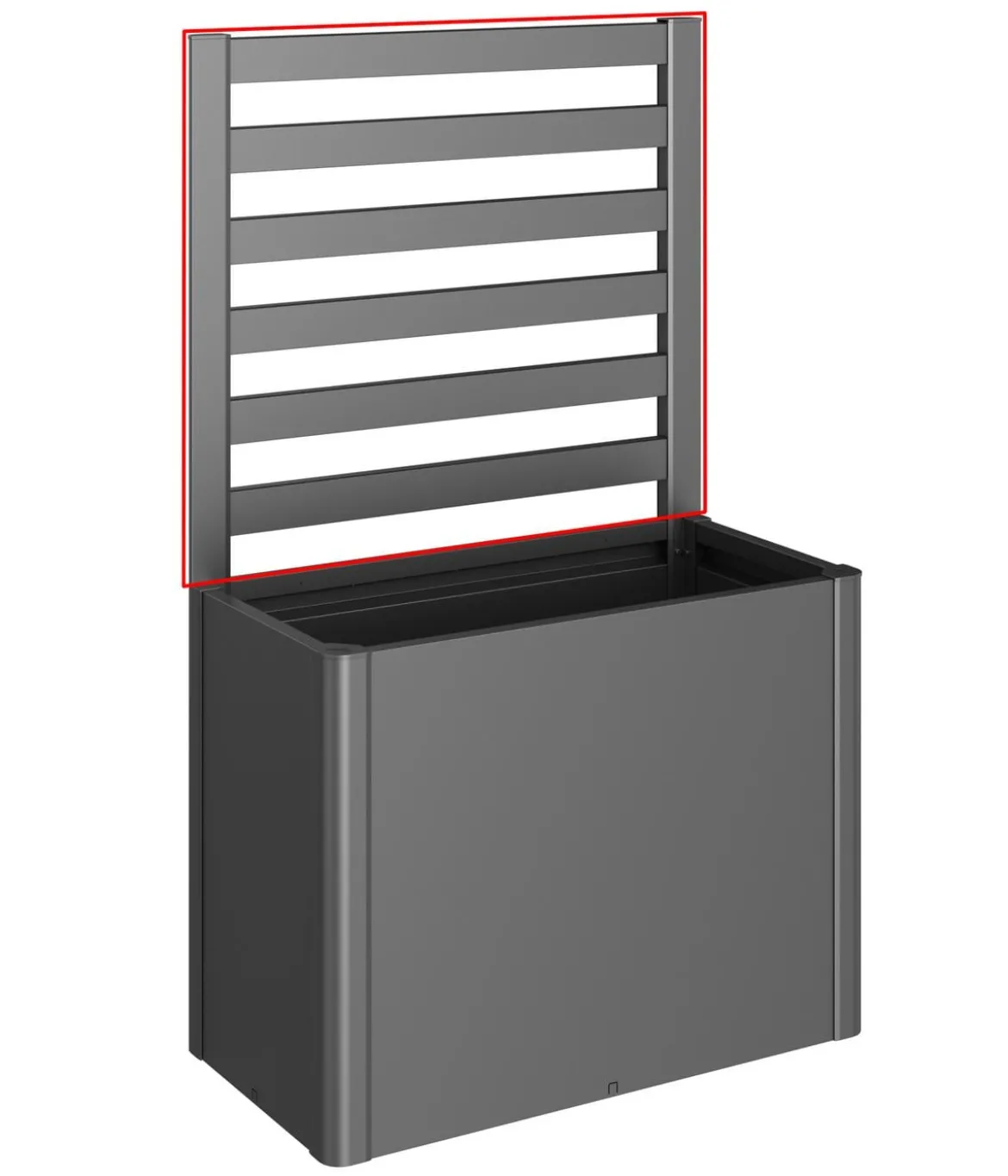 Biohort Metall-Rankgitter für HochBeet DaVinci, ca. B102/H91/T1 cm