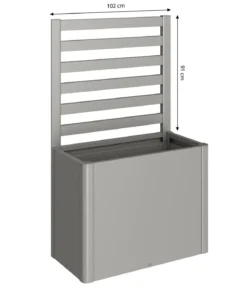 Biohort Metall-Rankgitter für HochBeet DaVinci, ca. B102/H91/T1 cm