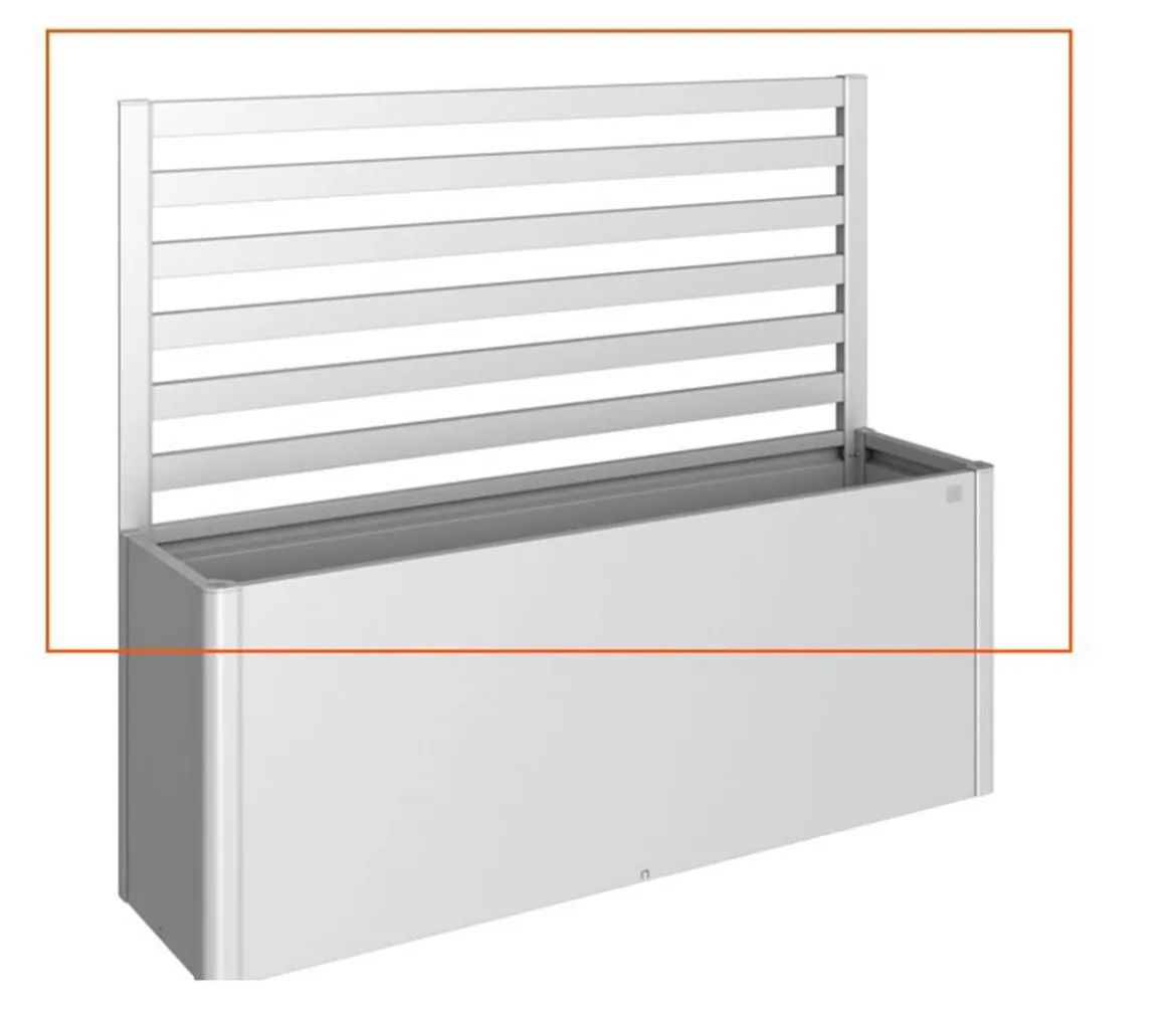 Biohort Metall-Rankgitter für HochBeet 4x1, ca. B397/H91/T4 cm