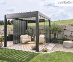 Biohort Pergola 4,5 x 3,5 einfarbig, ca. B460/H264/T367,5 cm