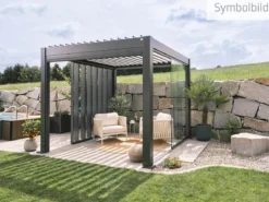 Biohort Pergola 3,5 x 3,5 einfarbig, ca. B367,5/H264/T367,5 cm