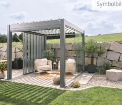 Biohort Pergola 4,5 x 3 einfarbig, ca. B460/H264/T312 cm