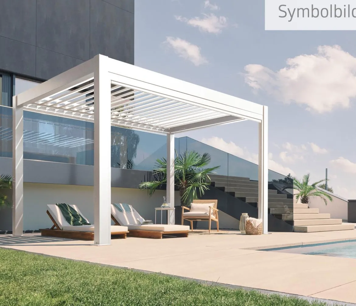 Biohort Pergola 5 x 3 einfarbig, ca. B515,5/H264/T312 cm