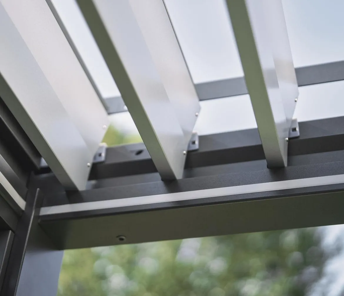 Biohort Pergola 5 x 3 einfarbig, ca. B515,5/H264/T312 cm