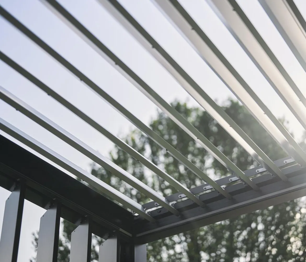 Biohort Pergola 3 x 3,5 einfarbig, ca. B312/H264/T367,5 cm