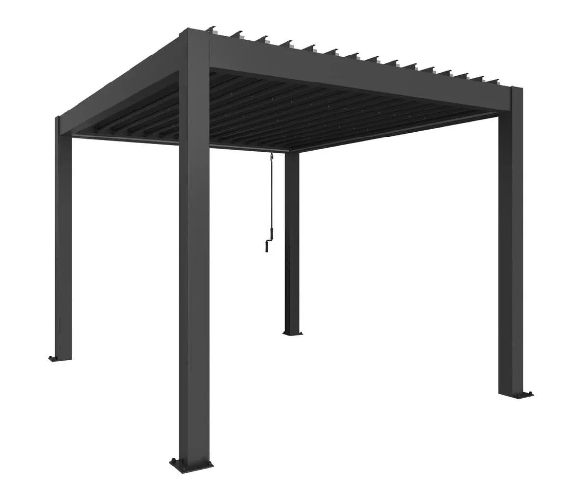 Biohort Pergola 3 x 3,5 einfarbig, ca. B312/H264/T367,5 cm
