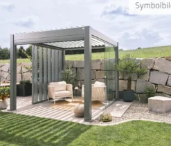 Biohort Pergola 5 x 3,5 zweifarbig, ca. B515,5/H264/T367,5 cm