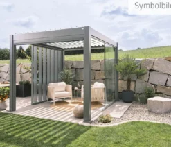 Biohort Pergola 5 x 3,5 zweifarbig, ca. B515,5/H264/T367,5 cm