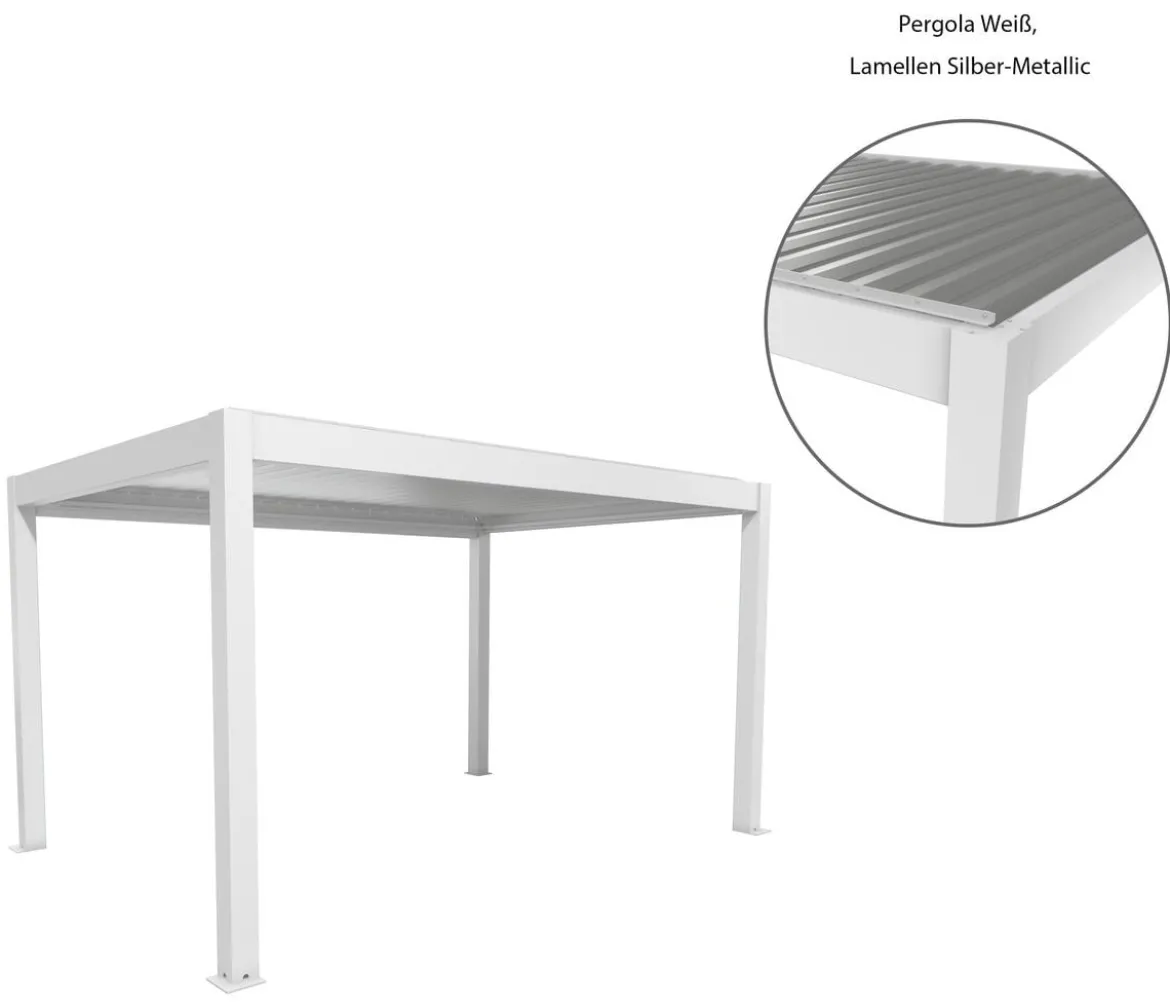 Biohort Pergola 3,5 x 3,5 zweifarbig, ca. B367,5/H264/T367,5 cm