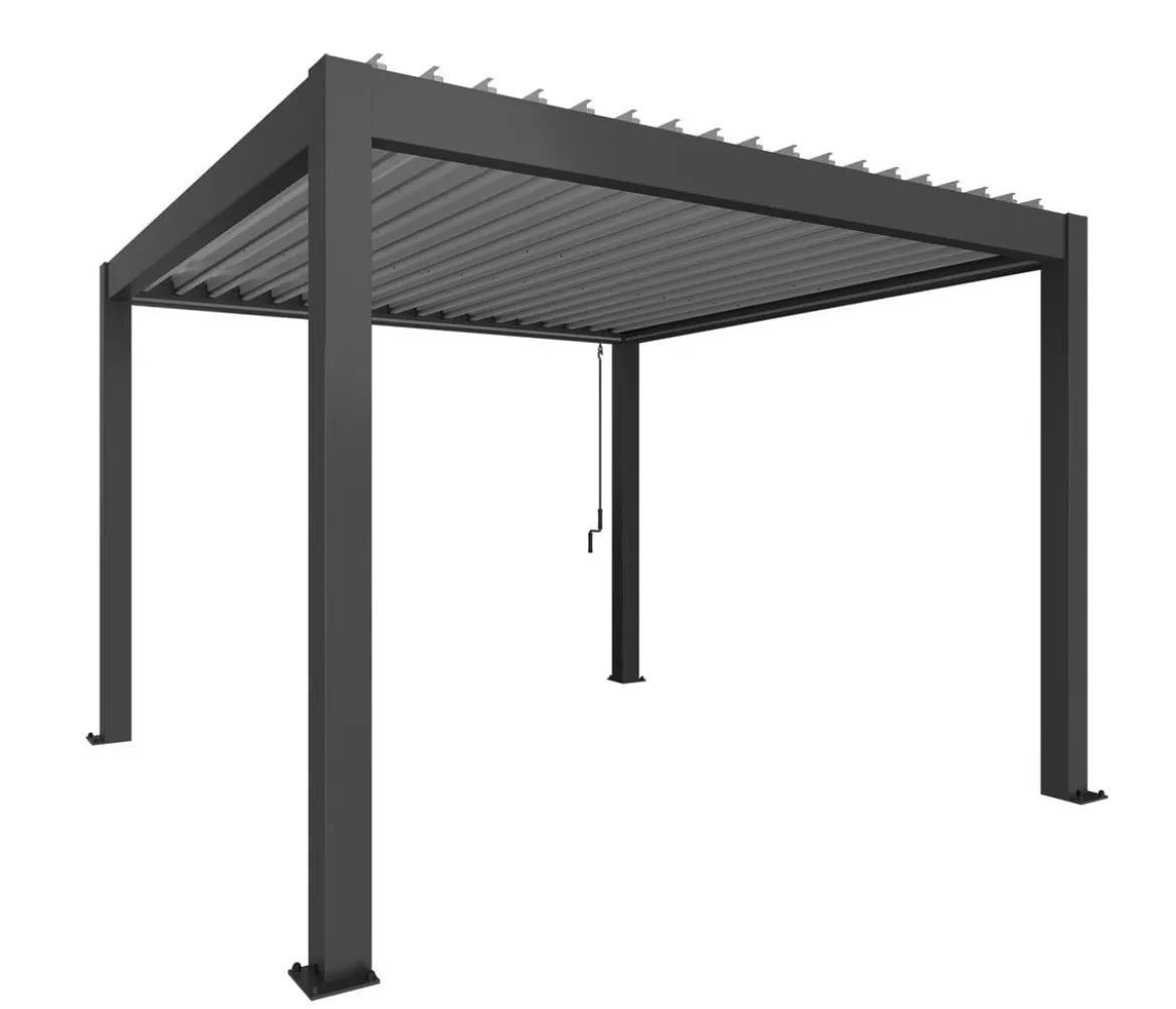 Biohort Pergola 3,5 x 3,5 zweifarbig, ca. B367,5/H264/T367,5 cm