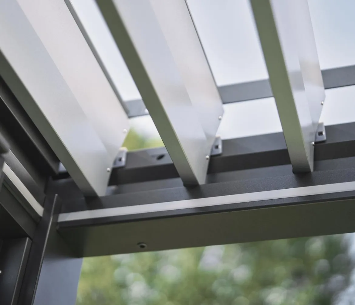 Biohort Pergola 3,5 x 3,5 zweifarbig, ca. B367,5/H264/T367,5 cm