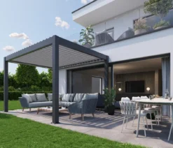 Biohort Pergola 4 x 3,5 zweifarbig, ca. B404,5/H264/T367,5 cm