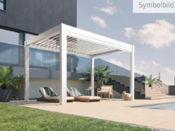 Biohort Pergola 3 x 3 zweifarbig, ca. B312/H264/T312 cm