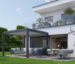 Biohort Pergola 3 x 3 zweifarbig, ca. B312/H264/T312 cm