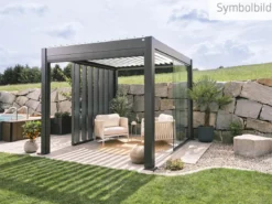Biohort Pergola 3 x 3,5 zweifarbig, ca. B312/H264/T367,5 cm