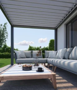 Biohort Pergola 3 x 3,5 zweifarbig, ca. B312/H264/T367,5 cm