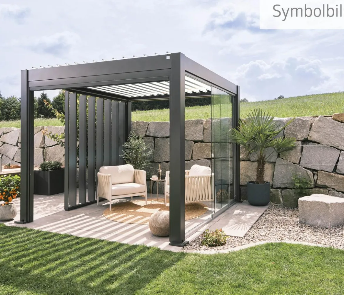 Biohort Pergola 5,5 x 3 zweifarbig, ca. B552,5/H264/T312 cm