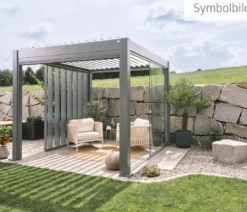 Biohort Pergola 5,5 x 3 zweifarbig, ca. B552,5/H264/T312 cm